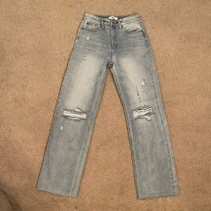 Grey bandit jeans